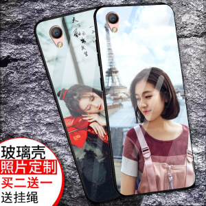 OPPO A37 手机壳玻璃 OPPO A37 手机套全包防摔潮男女款OPPO 外壳清新网红彩绘潮牌图案新款情侣创意卡通可爱