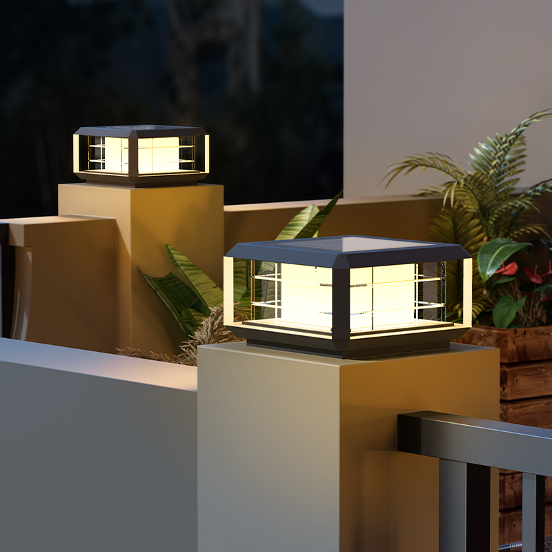 太阳能大门柱子灯防水立柱灯