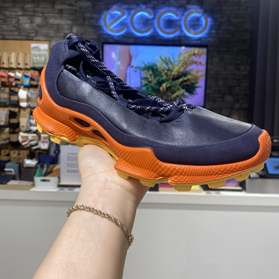 Ecco爱步女鞋新款运动休闲鞋时尚绑带单鞋真皮舞蹈鞋健步803483