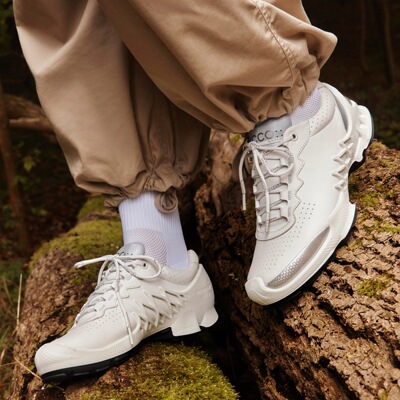 ECCO爱步男款缓震休闲跑步鞋