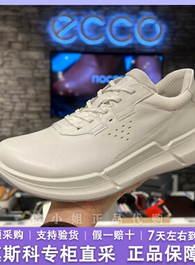 ECCO爱步休闲男鞋2024新款防滑运动鞋慢跑鞋健步BIOM2.2 830764