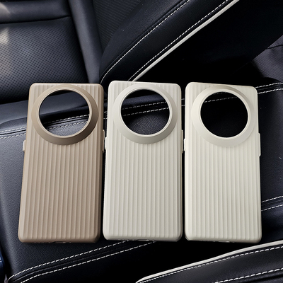 高级感OPPOfindx6pro手机壳简约隐形磁吸findx6磨砂立体瓦楞纹适用一加12保护套撞色ins风情侣款超薄散热轻奢