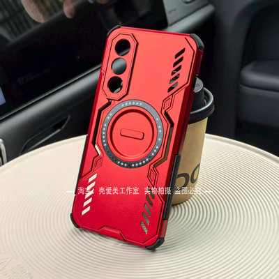 四角防摔适用一加ace5至尊版手机壳创意机甲风ace5竞速版高档ace5pro二合一气囊Oneplus13保护壳13T镂空散热