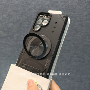 加厚防摔适用于红魔11pro+保护壳360度旋转支架厚重款软壳redmagic11pro手机壳潮酷电竞玩家男款极简硬核风