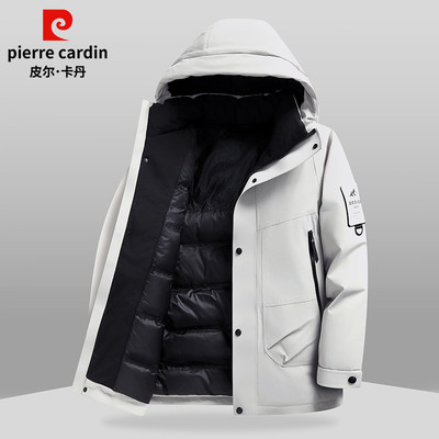 户外登山羽绒服男女工装派克外套