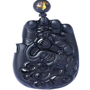 丹凤朝羊和田玉生肖吊坠玉羊吉祥物羊型羊形饰品饰物玉石