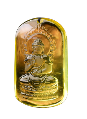 属狗阿尼陀佛本命年项链吊坠