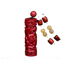 2026年十二生肖朱砂生肖虎蛇猴珠吊坠楞严咒项链男女儿童挂件