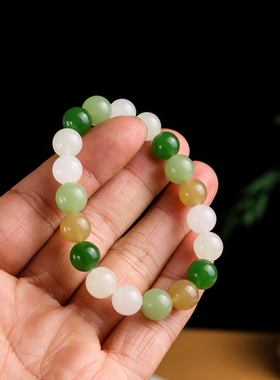 和田玉多宝手串男女款