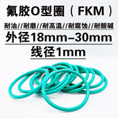 线径1 氟胶o型圈密封圈
