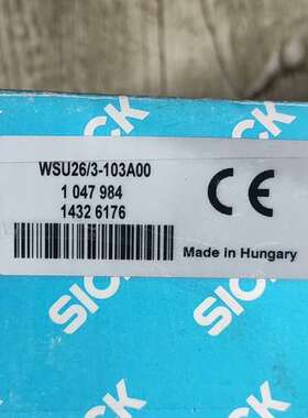 （议价)SICK西克 WSU263-103A00