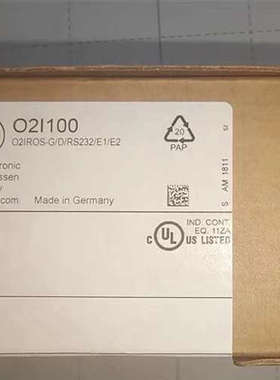 易福门O2I100，O21100议价