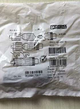 （议价)1432635 菲尼克斯连接器 SACC-MS-4SC