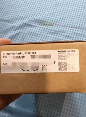 梅特勒托利多pH电极InPro3030120，52议价