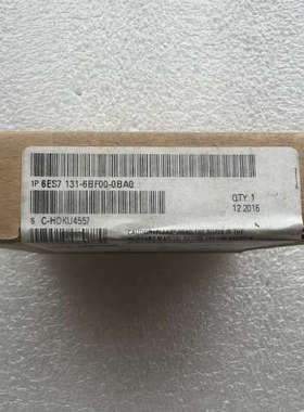 6ES7131-6BF00-0BA0模块1个议价