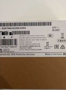 （议价)6GK7542-6UX00-0XE0未拆的2