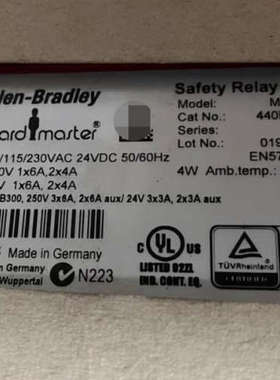 ab罗克韦尔MSR178DP   440R-M23227安全议价