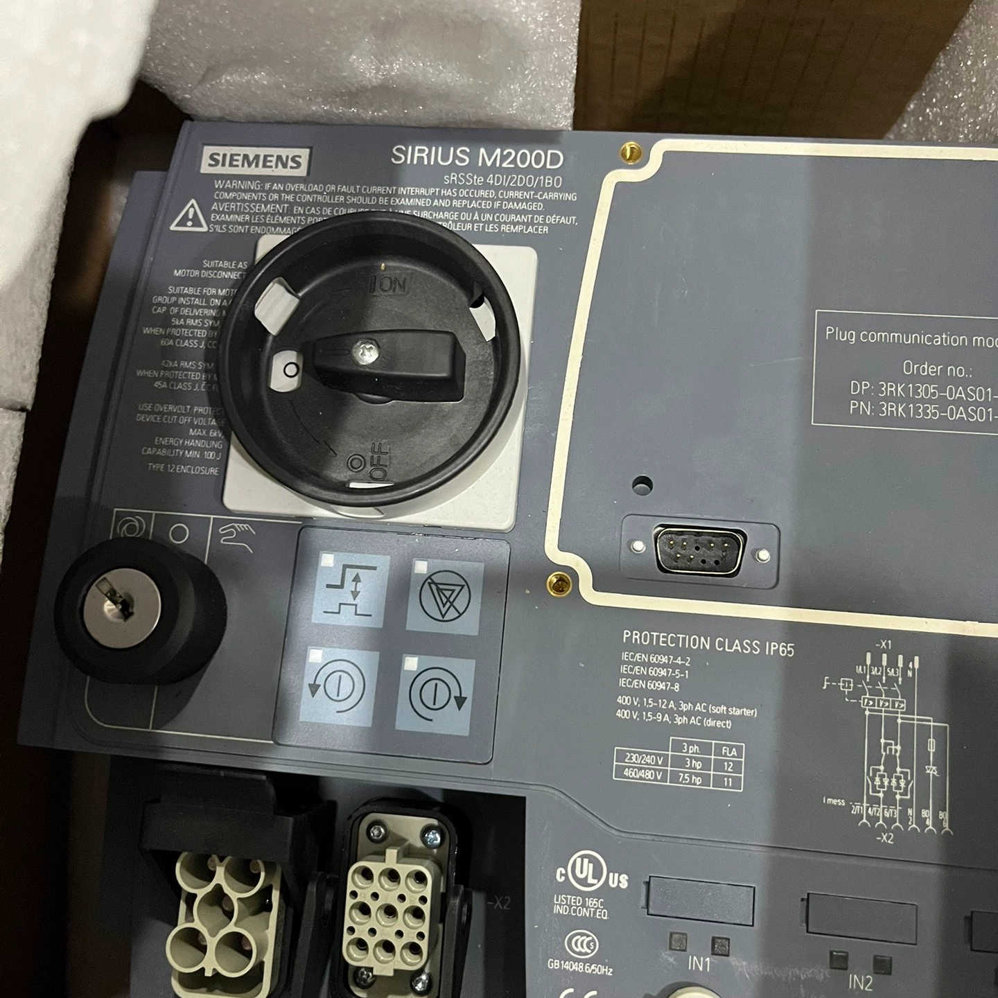 3RK1395-6LS71-3AD3 电机启动器议价