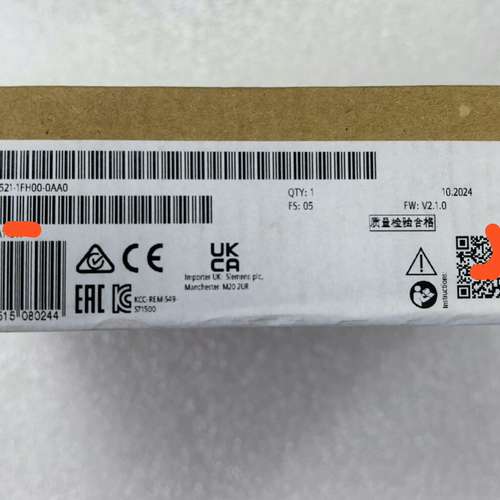6ES7 521-1FH00-0AA0  S年 原议价