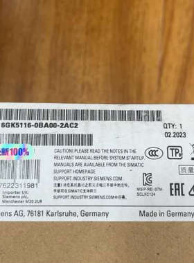 交换机6GK5116-0BA00-2AC2，未议价