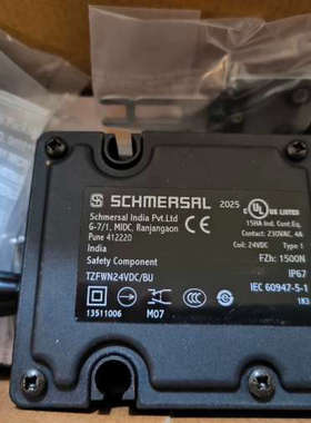 TZFWN24VDCBU施迈赛SCHMERSAL联锁开关全议价