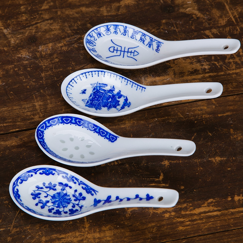 6个小勺子老式玲珑可定制logo