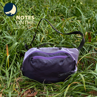 Notes moor户外徒步骑行超轻便手机斜挎包小众迷你手机腰包 onthe