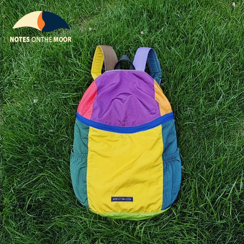 户外徒步旅游骑行超轻便登山运动尼龙双肩包防水小众折叠背包男女