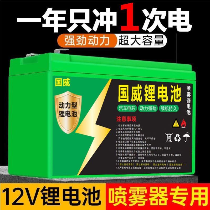 农用高压锂电池背负式智能喷洒充电农药喷壶新型打药机电动喷雾器
