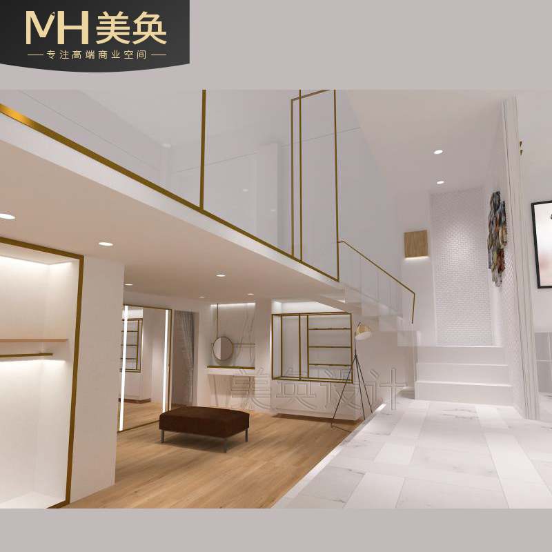 美奂服装实体店铺装修设计平面布置图设计效果图女装货架展示架子在类目 装修设计/施工/监理, 设计, 工程设计, 公共空间设计中 - 来自Buy2taobao.com提供专业的淘宝代购服务