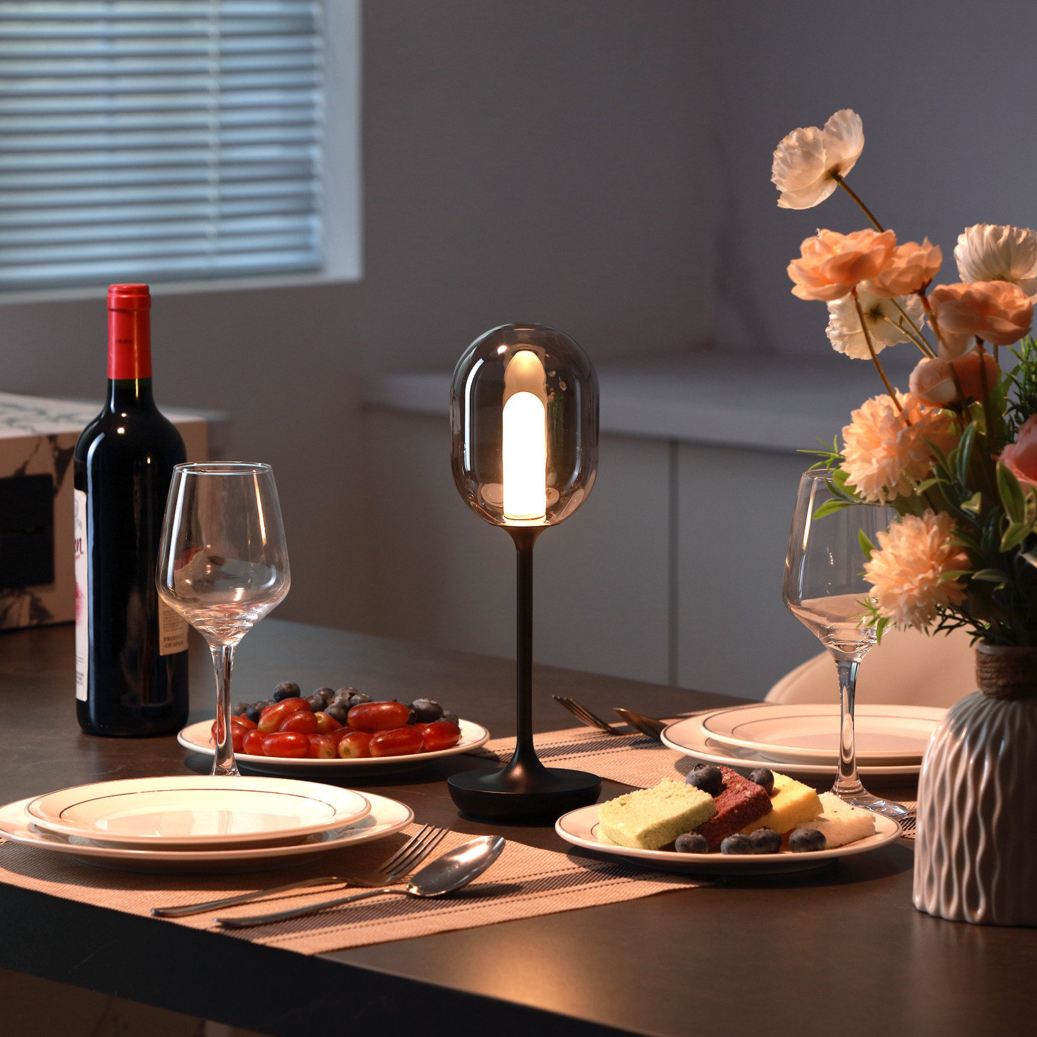 轻奢床头台灯餐厅酒吧创意氛围灯