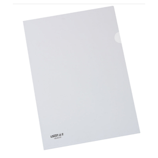 远生单页夹A4 透明E310单片夹 A4两页夹文件袋 单片 透明二页L型文件夹保护套