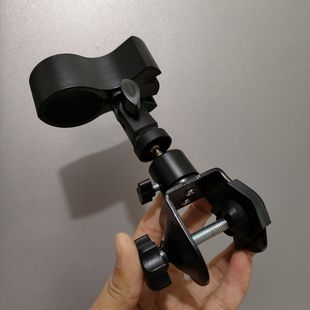 大号萨克斯话筒支架通用夹子无线手持麦克风便携式演出乐器配件