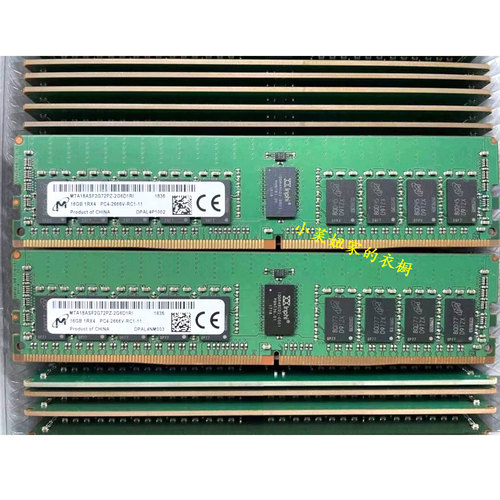 原装镁光16G2666REGDDR4内存