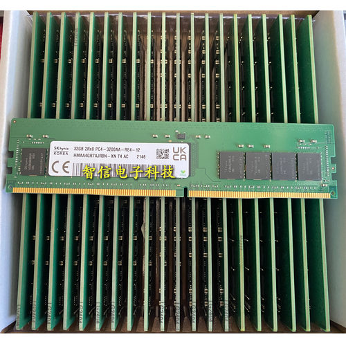 全新SK海力士32G3200ECCREG