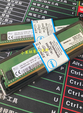 戴尔 SNPM04W6C/16G/16GB 2RX8 PC4-3200AA ECC RDIMM 服务器内存