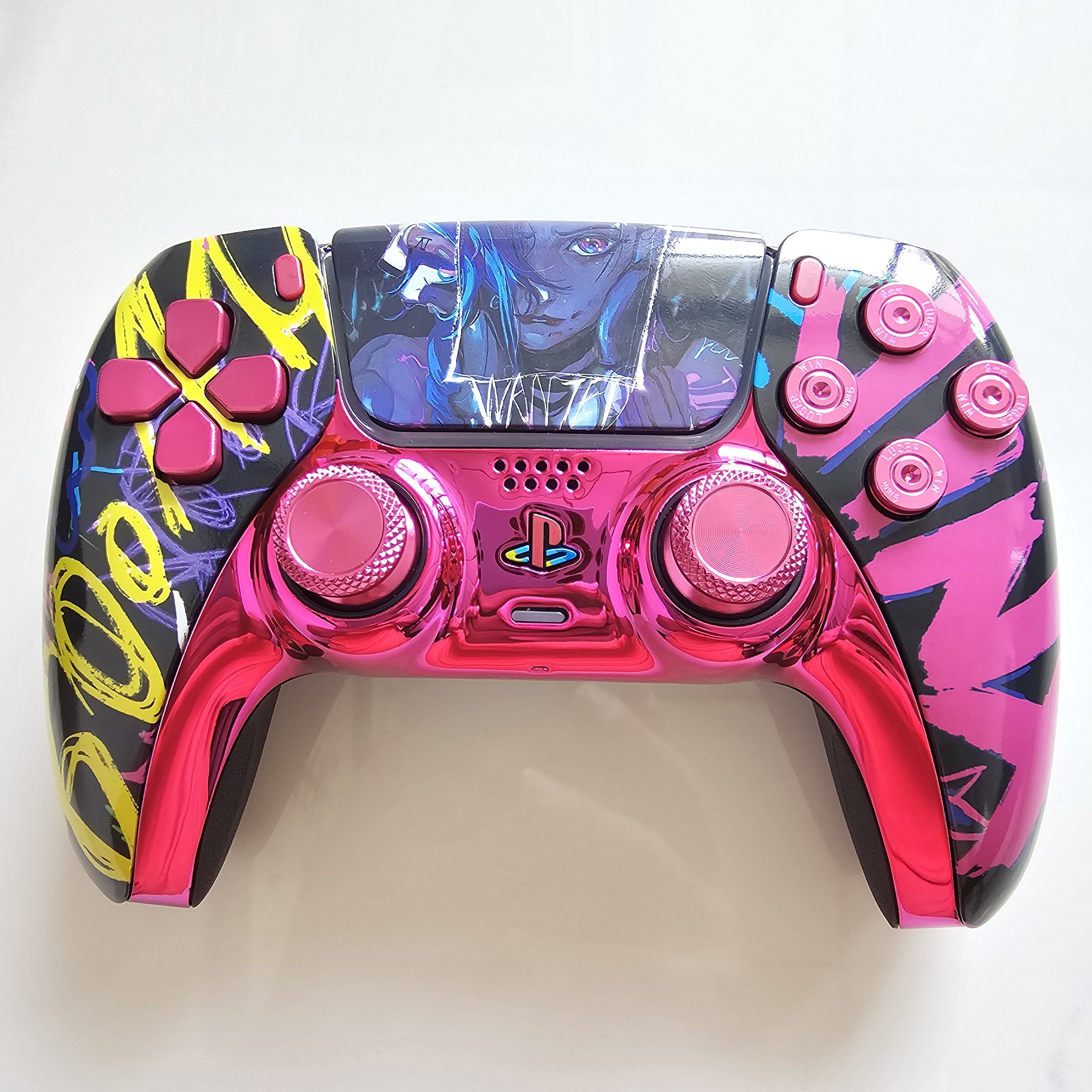 霍尔TMR隧道磁阻摇杆PS5原装手柄