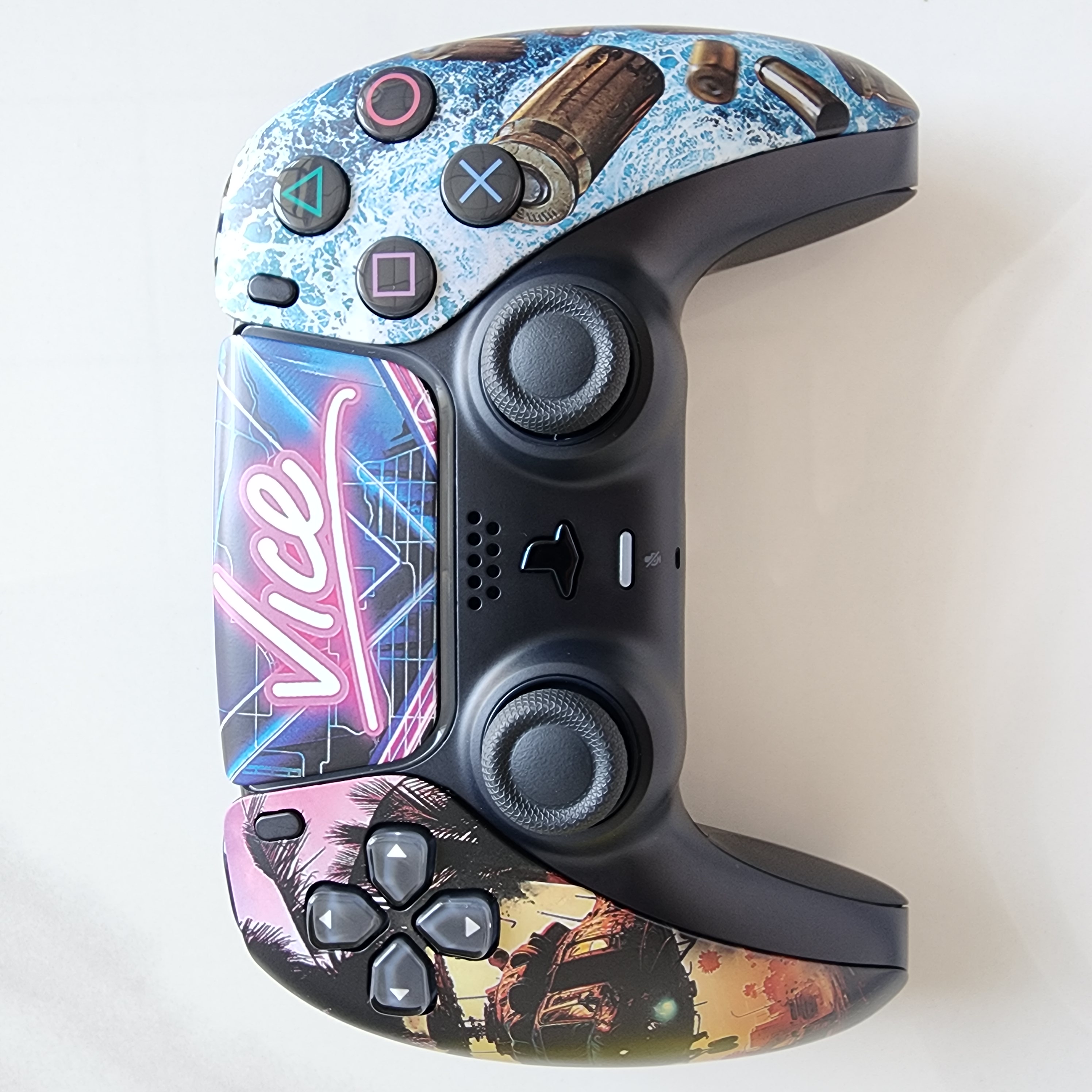 改装升级PS5游戏机手柄霍尔电磁摇杆TMR摇杆PS5原装手柄GTA猎车手