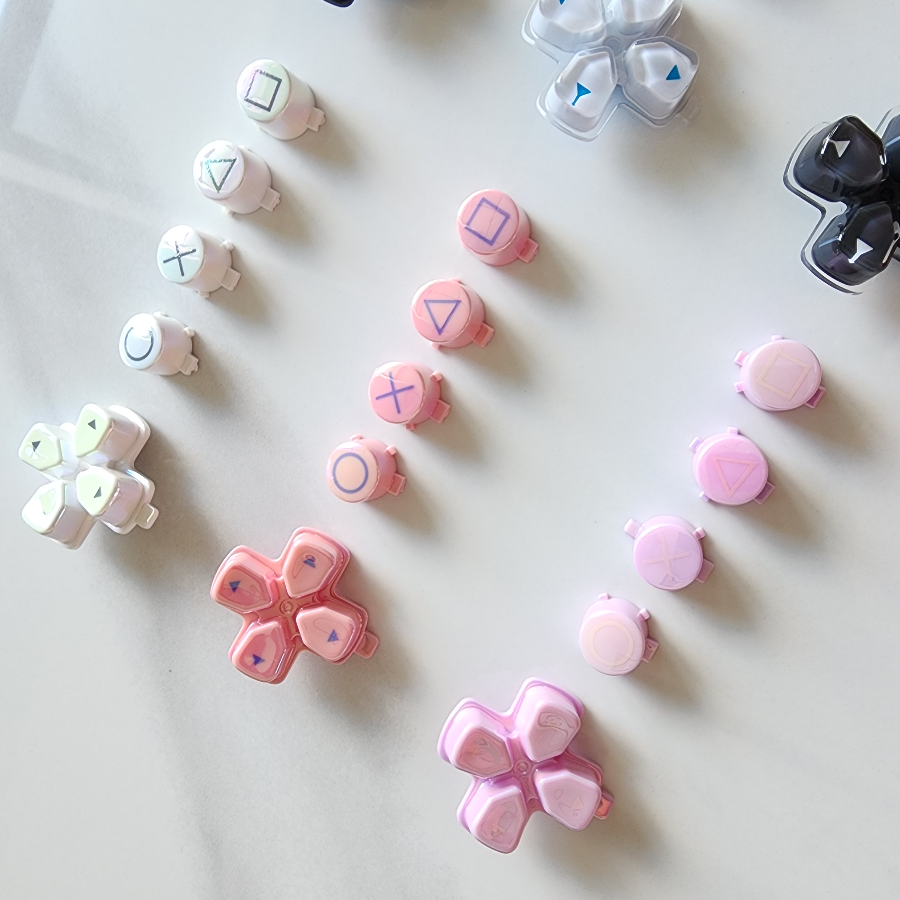 索尼PS5游戏机手柄按键十字键方向键功能键开机键PS5手柄新款按键