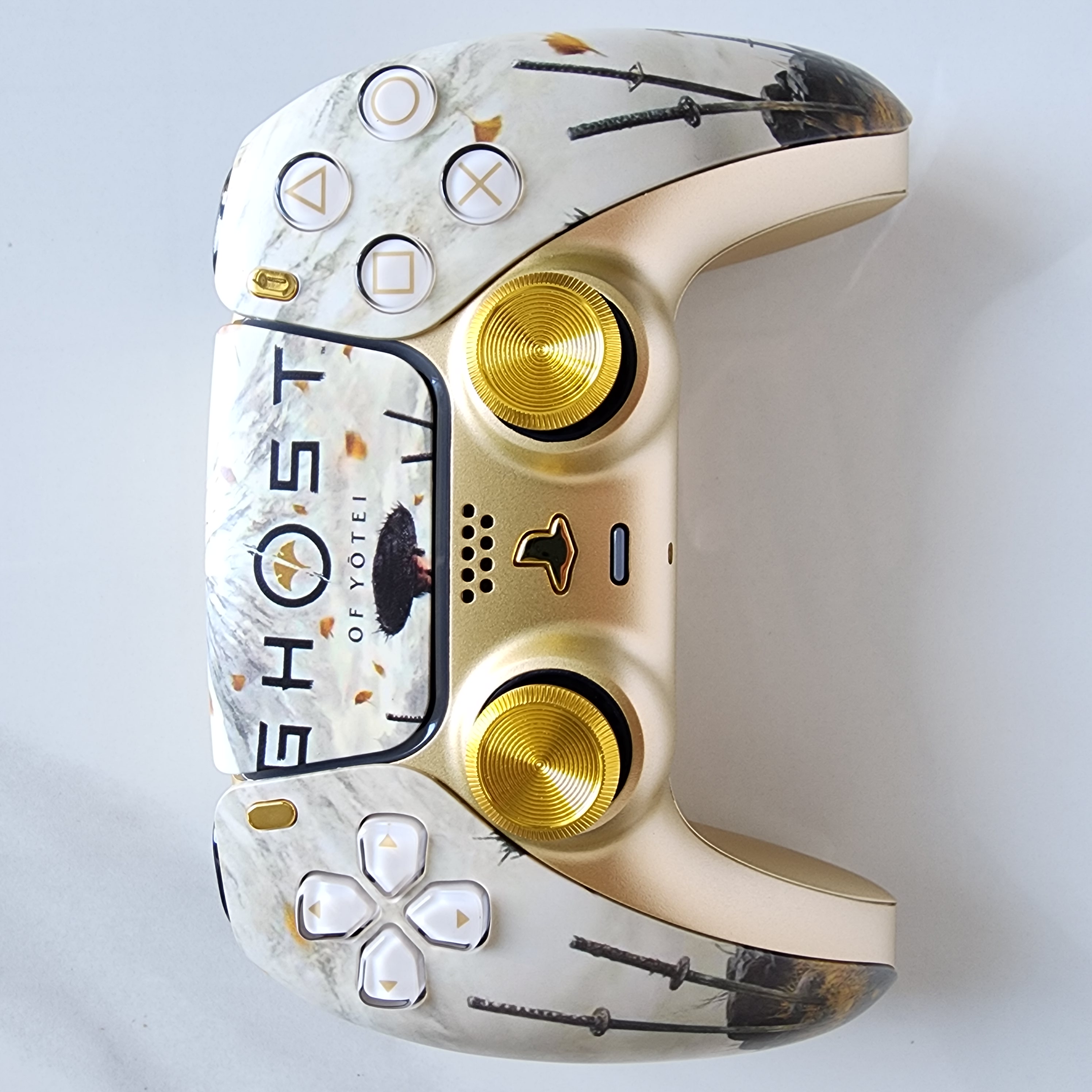 改装升级PS5游戏手柄霍尔电磁摇杆TMR摇杆PS5原装手柄 羊蹄山金魂