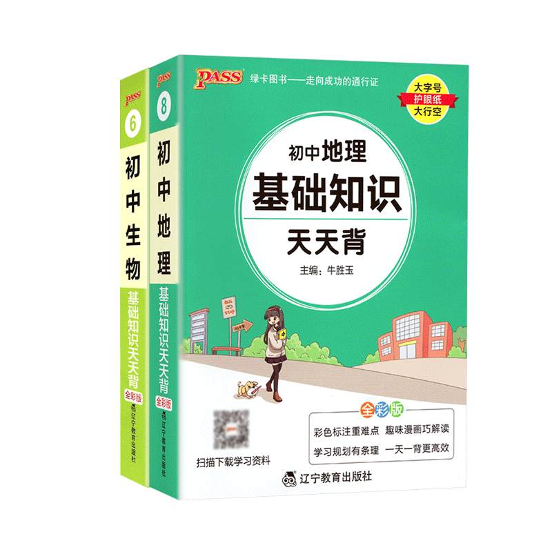 初中基础知识天天背全套小四门