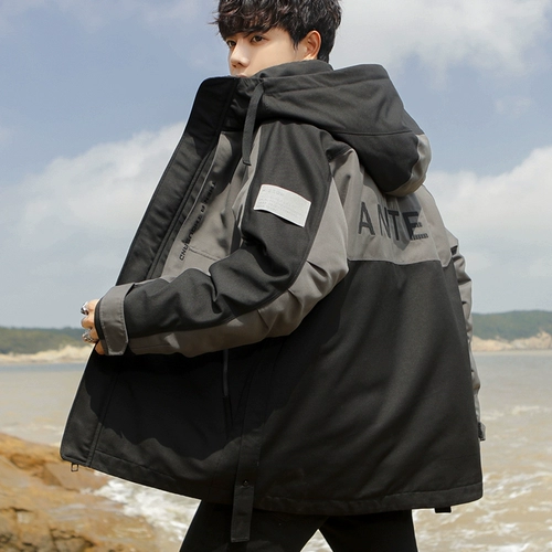 Универсальный пуховик, зимняя куртка для отдыха, средней длины, увеличенная толщина, 2021 года, подходит для подростков