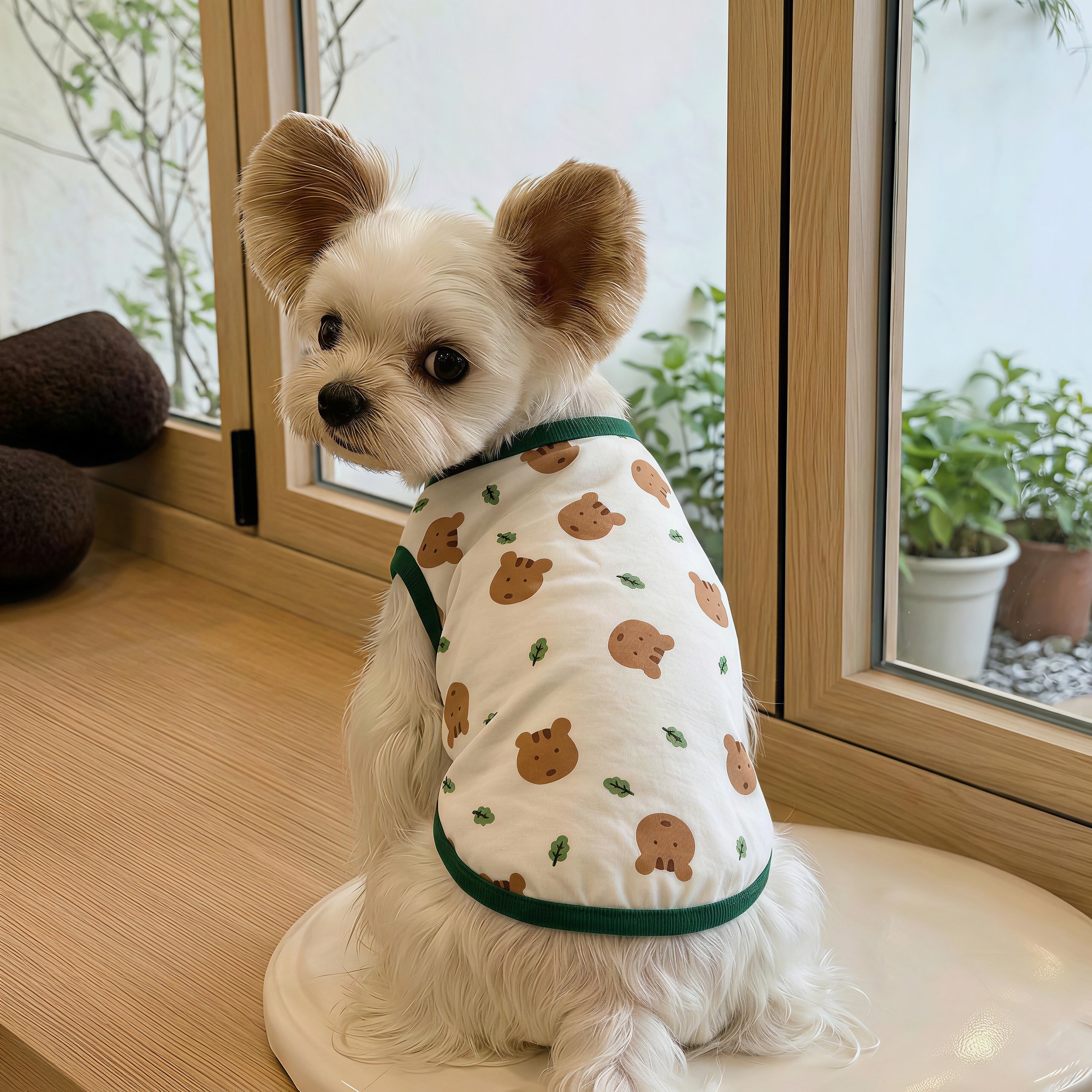 夏季宠物狗狗衣服春夏装 猫猫咪博美比熊小型犬 幼犬泰迪秋天背心