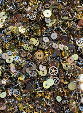 蒸汽朋克金色零件昆虫滴胶材料包