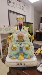 盛世唐朝城隍爷神像阴神土地神城隍老爷坐像阴神家供奉摆件