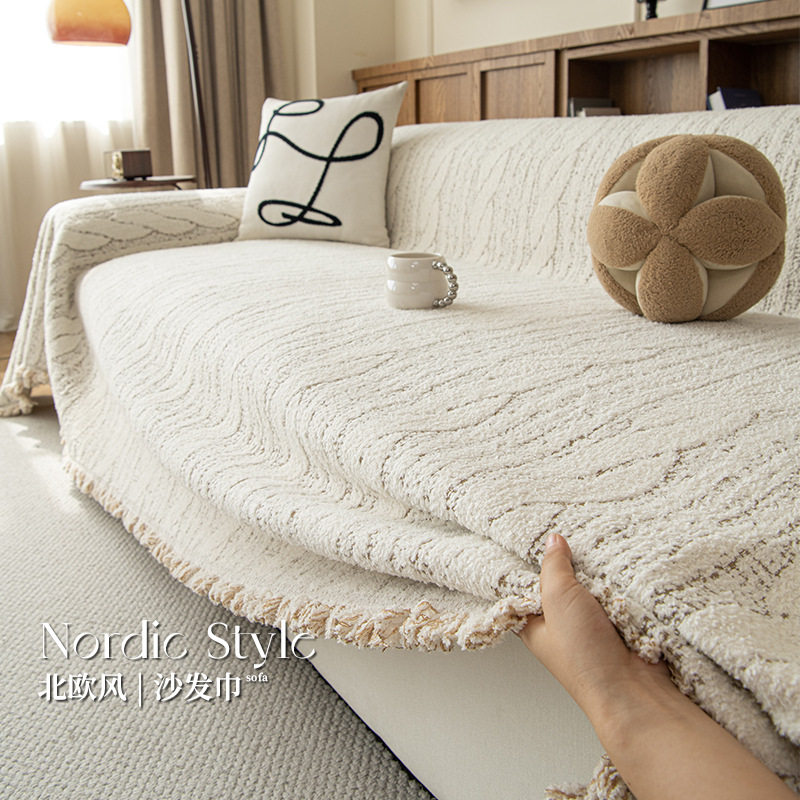 秋冬款半边绒沙发巾2025新款防猫抓耐磨坐垫加厚毛绒防滑沙发盖布,居家布艺,沙发垫,淘宝优惠券,粉丝福利购,淘宝优惠卷