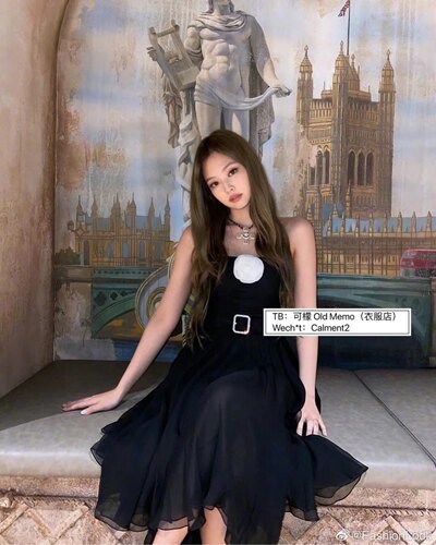 即将开拍，人间香奶奶 jennie同款亮钻腰带