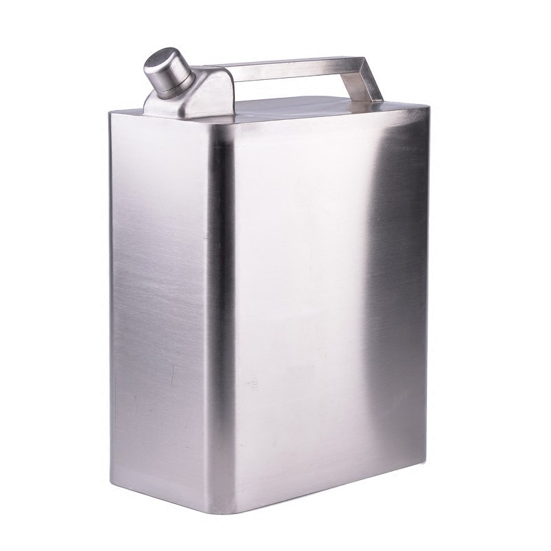 正品304不锈钢酒壶20斤高档加厚酒桶便携特大号方形白酒油桶包邮