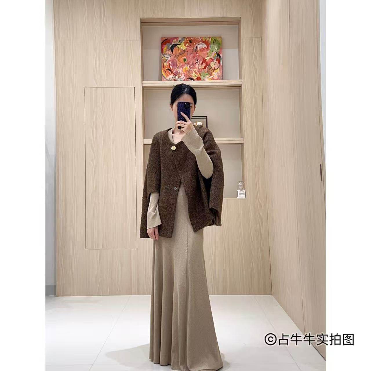 占牛牛I.NUNIU 原版金盏爵士羊毛斗篷复古套装,女装/女士精品,毛呢外套,淘宝优惠券,粉丝福利购,淘宝优惠卷