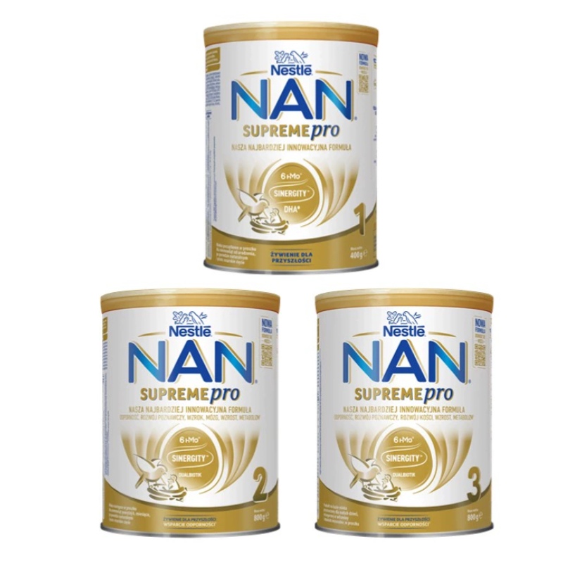 Nestle雀巢能恩至尊版supreme pro123段金罐配方奶粉6HMO